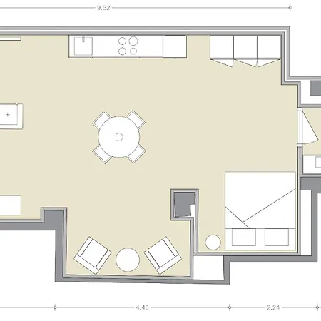 Saristays Lofts R شقة