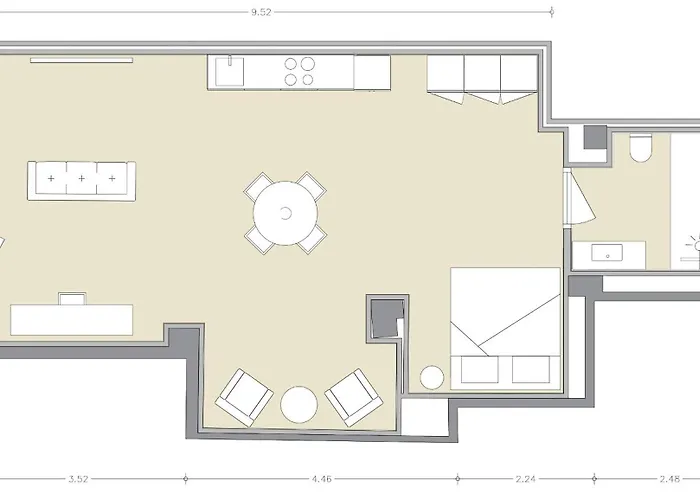 Saristays Lofts R شقة